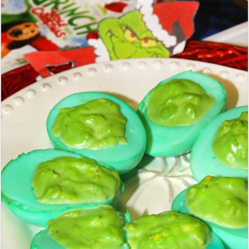 Grinched Eggs The Grinch Who Stole Christmas Party Food For the