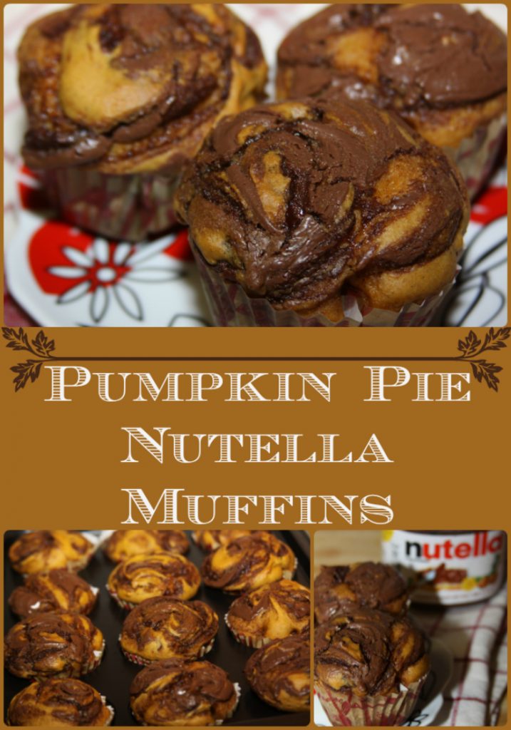Nutella Pumpkin Muffins