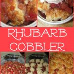 Rhubarb Cobbler