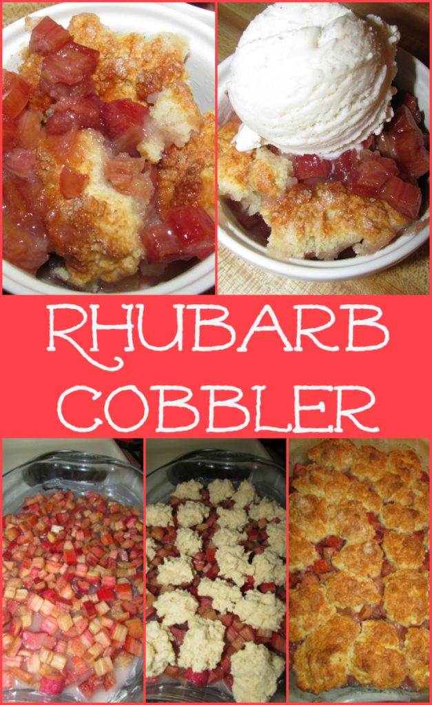 Rhubarb Cobbler