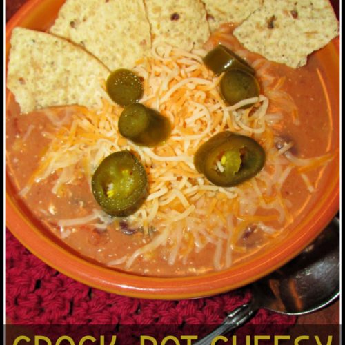 Dollar General CrockPot Challenge Cheesy Enchilada Soup For the