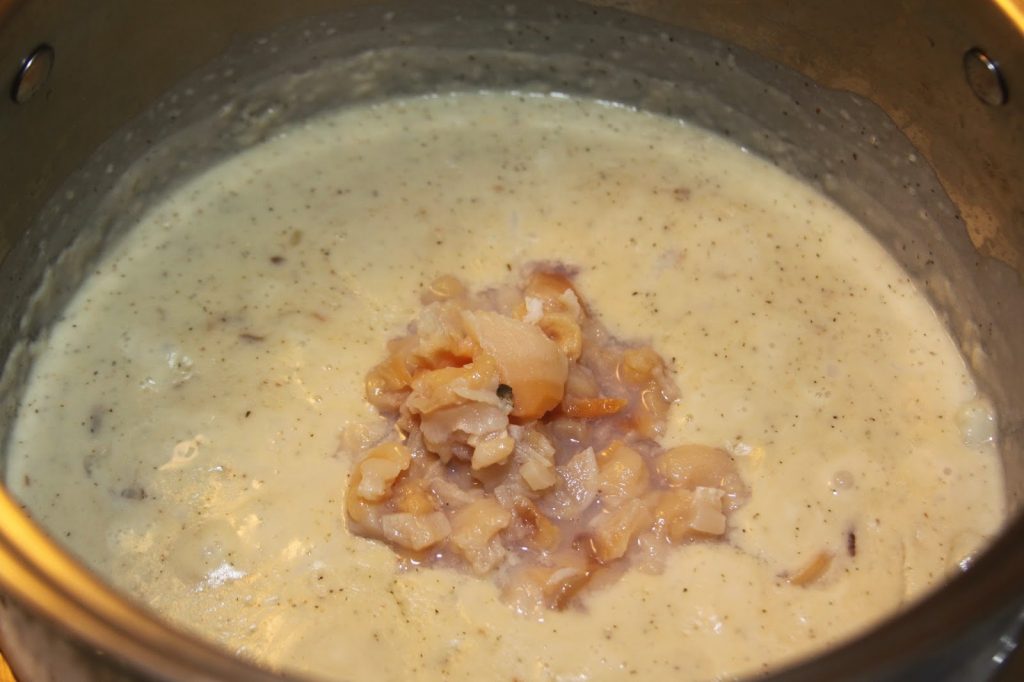 Guy Fieri's Chunky New England Clam Chowder - For the Love of Food