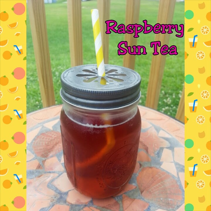 Simple Raspberry Lemon Sun Tea Recipe - Bird's Eye Meeple