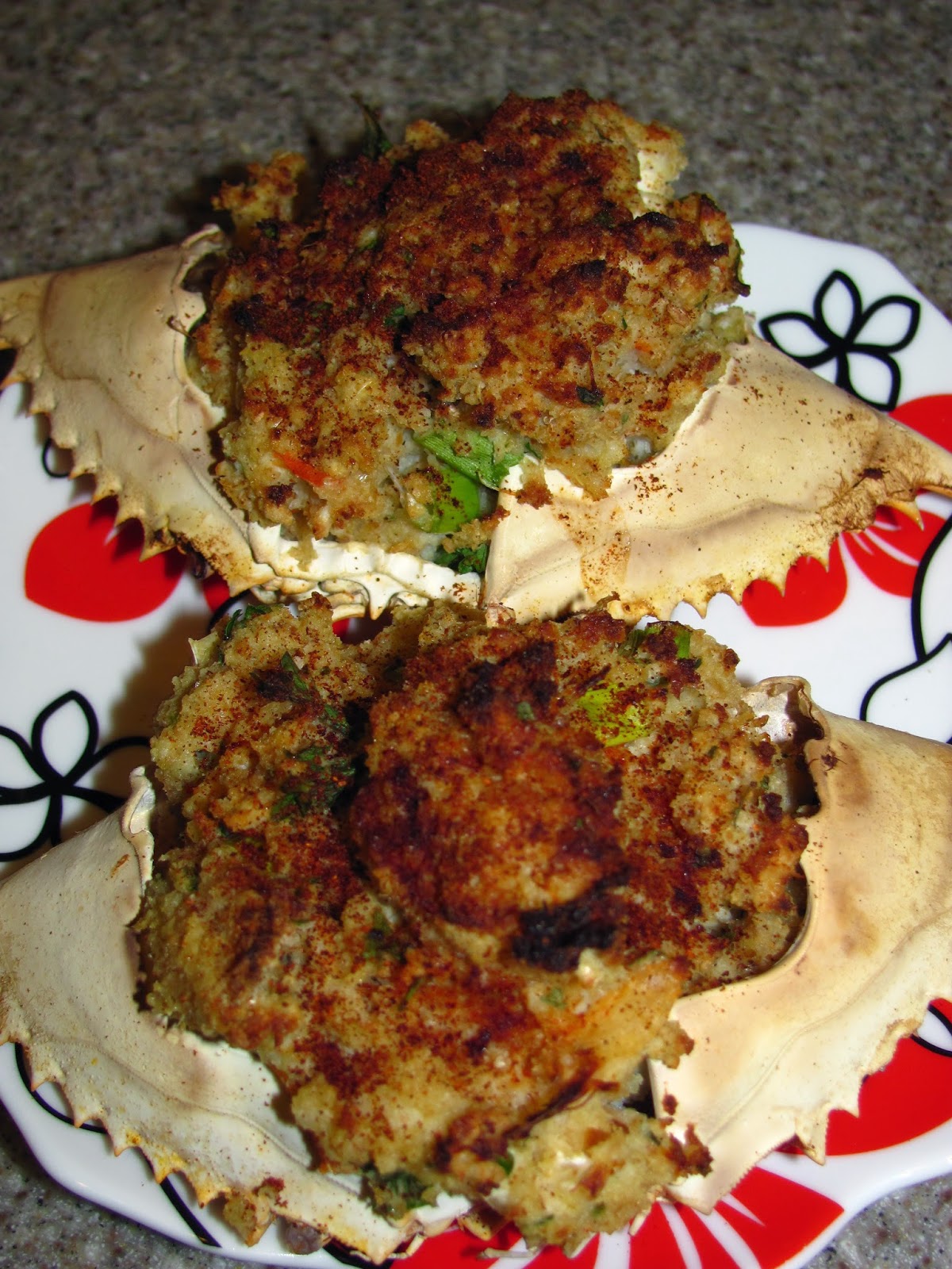 Stuffed Deviled Crabs - For the Love of Food