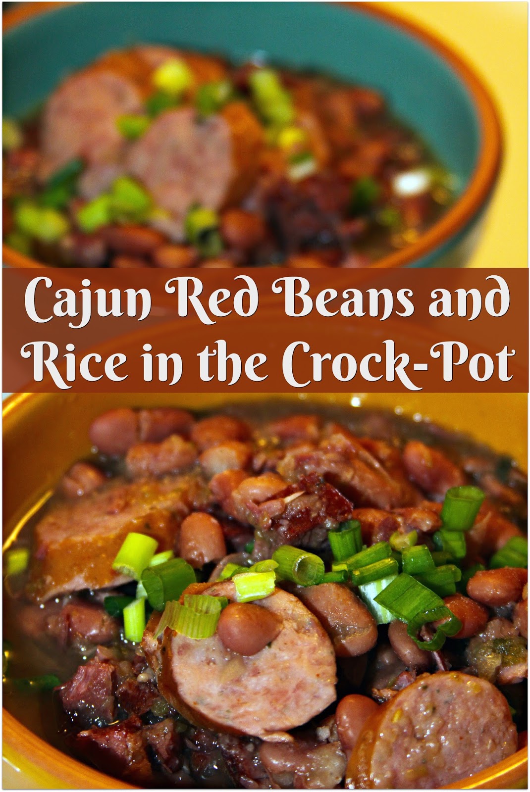 Crock-Pot® Slow Cooker Cajun Red Beans and Rice - Ev's Eats