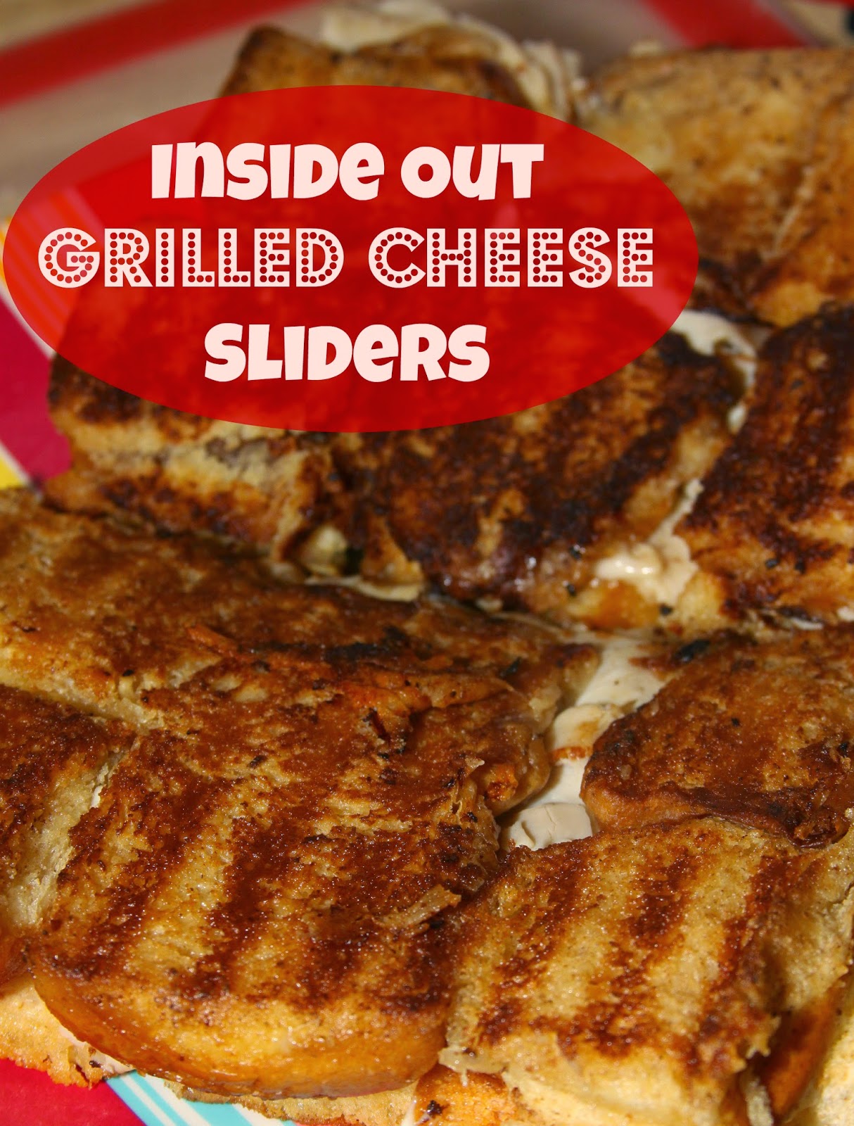 Inside Out Grilled Cheese Sliders