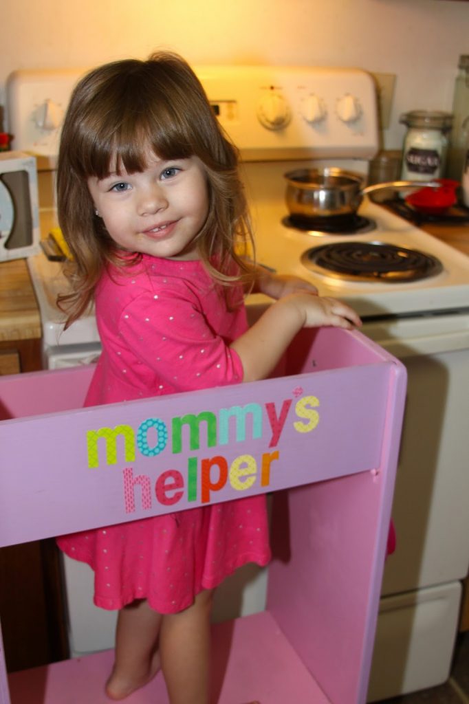 Toddler step stool