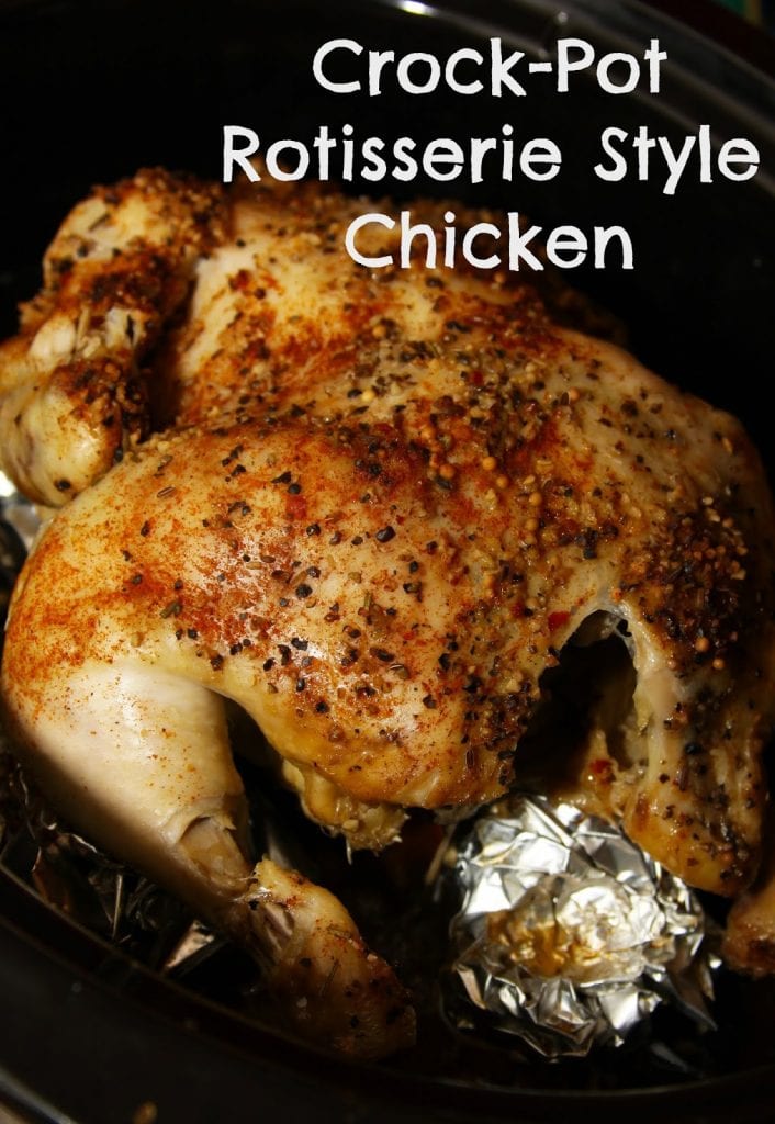 Crock-Pot Rotisserie Style Chicken