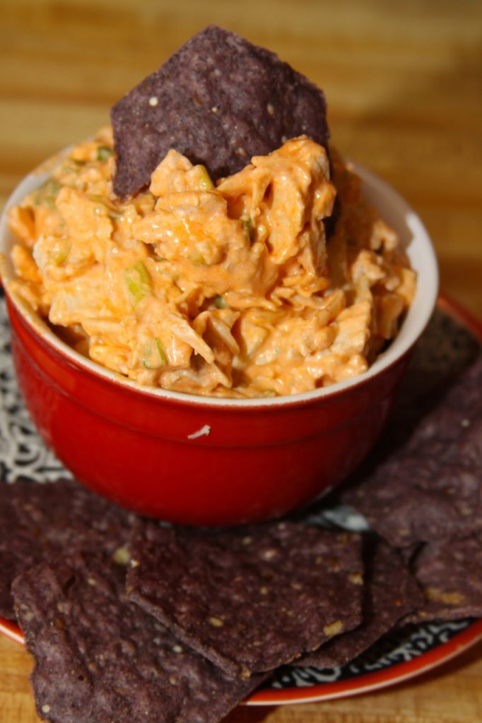 Perfect Party Buffalo Chicken Dip and Sandwich Spread - For the Love of ...