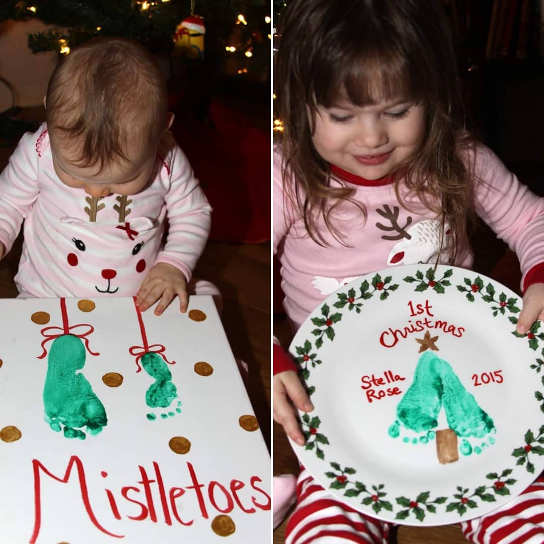Baby's First Christmas Crafts 