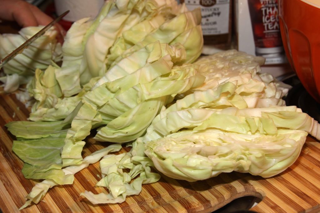 New Year's Southern Fried Cabbage - For the Love of Food