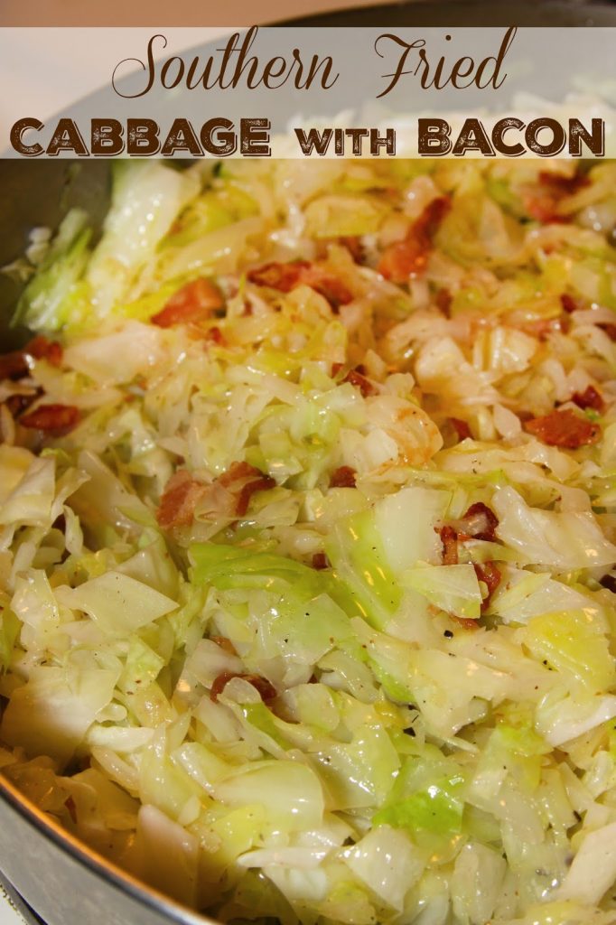 New Year's Southern Fried Cabbage - For the Love of Food