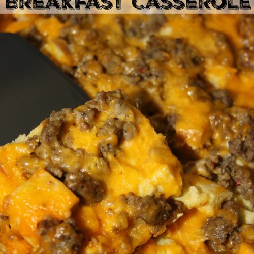 Overnight Bread Pudding Breakfast Casserole For the Love of Food