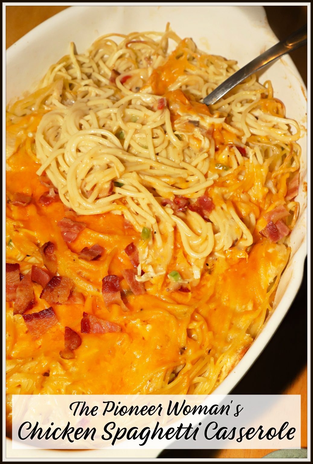 The Pioneer Woman's Chicken Spaghetti Casserole For the Love of Food