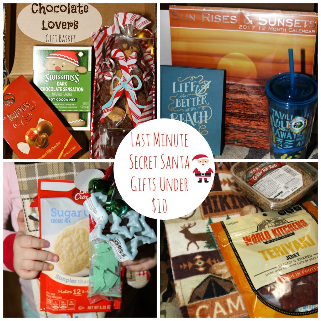 Last Minute Secret Santa Gifts Under $10 - fun and creative gifts to assemble for anyone on your list!