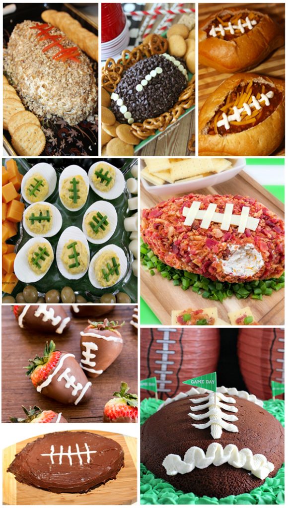20+ Winning Football Shaped Recipes - For the Love of Food