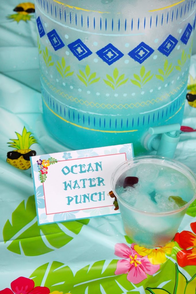 Mermaid Party Punch  Ocean Water Recipe » We're The Joneses
