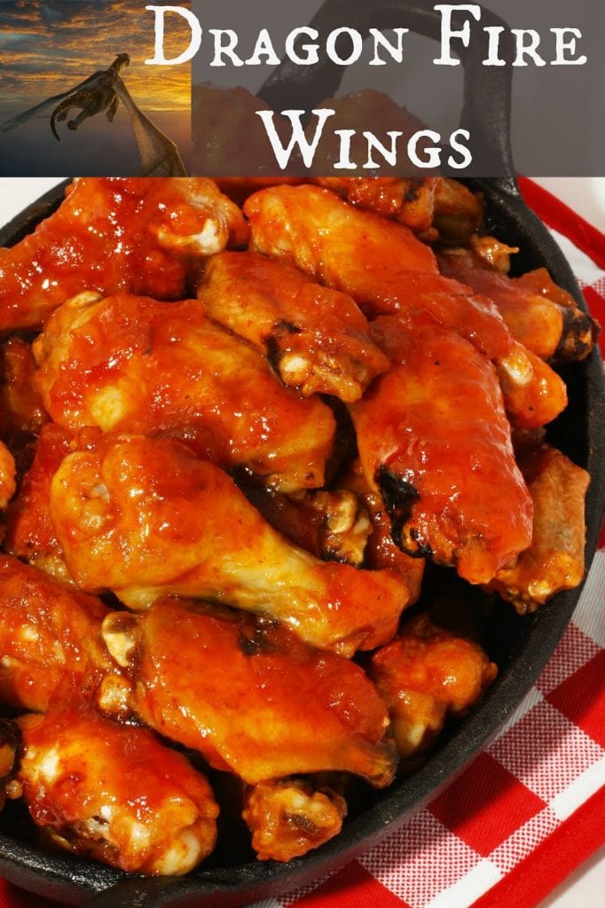 Dragon Fire Chicken Wings