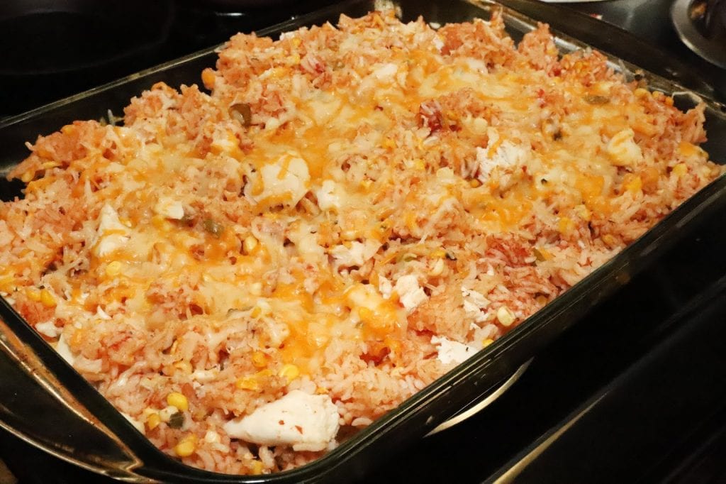 Tex-Mex Chicken and Rice Casserole - For the Love of Food