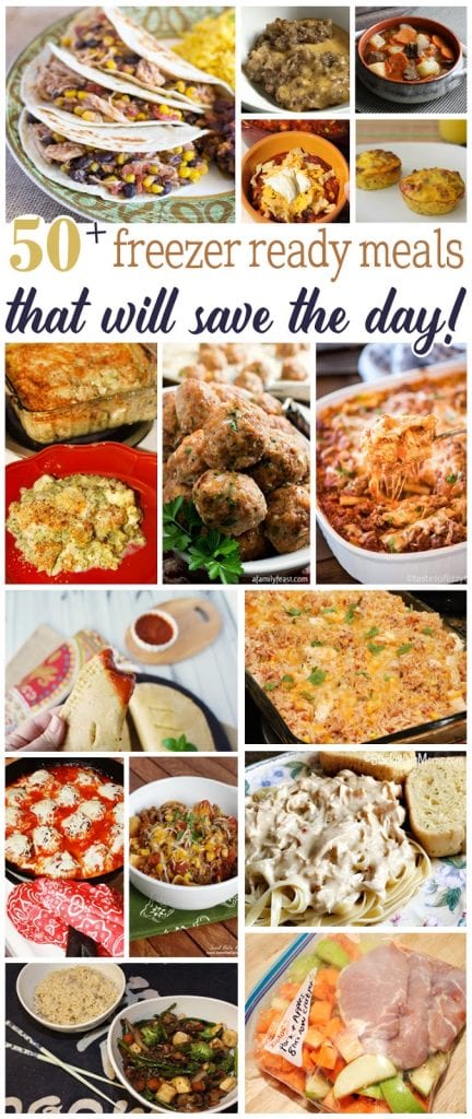 50+ Freezer Meals That Will Save the Day! - For the Love of Food