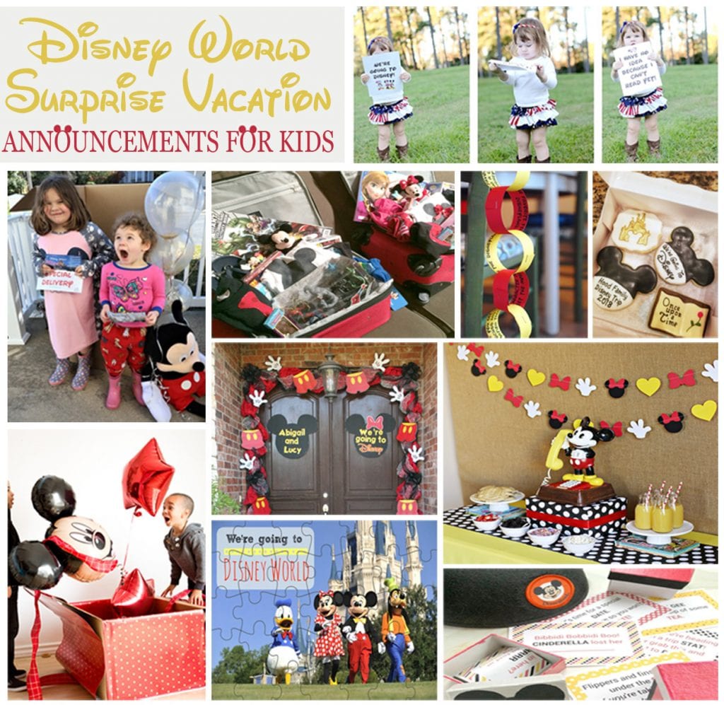 Announce a Disney Trip to Your Family: Creative Ways to Reveal the News