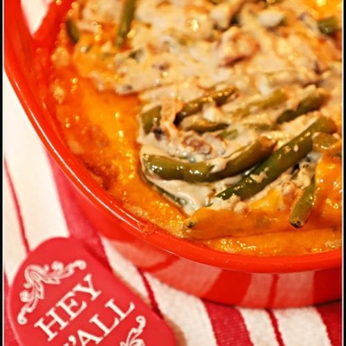 Paula Deen's Green Bean Casserole - For the Love of Food