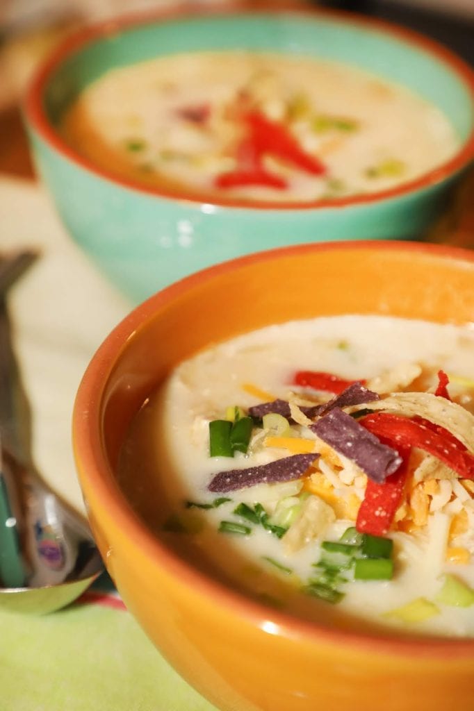 Crock-Pot White Chicken Chili - For the Love of Food