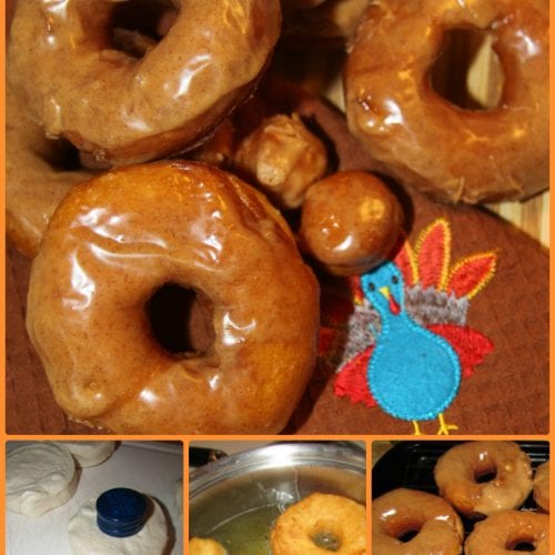 Biscuit Donuts with Pumpkin Pie Glaze For the Love of Food