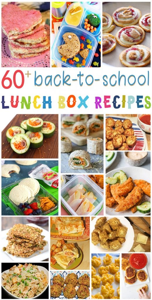 60+ Back to School Lunch Box Recipe Ideas - For the Love of Food