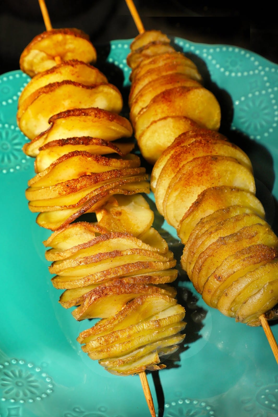 Baked Tornado Potatoes For the Love of Food