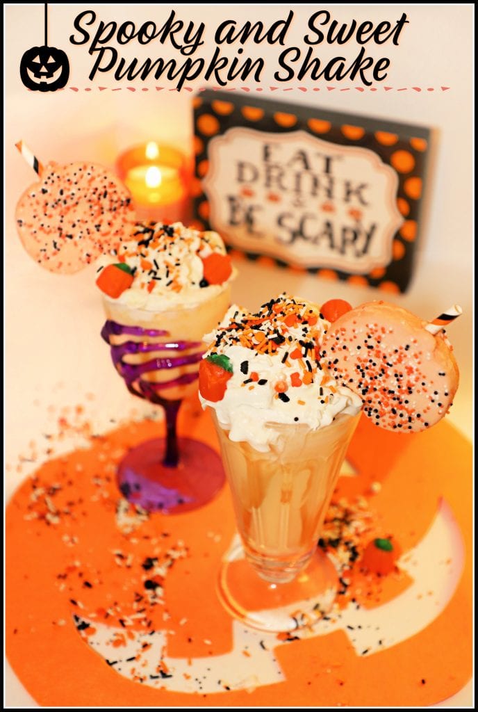 Halloween Pumpkin Milkshake