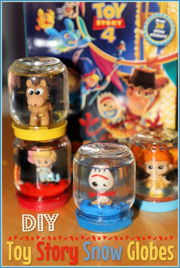 Toy Story 4 Snow Globes Craft