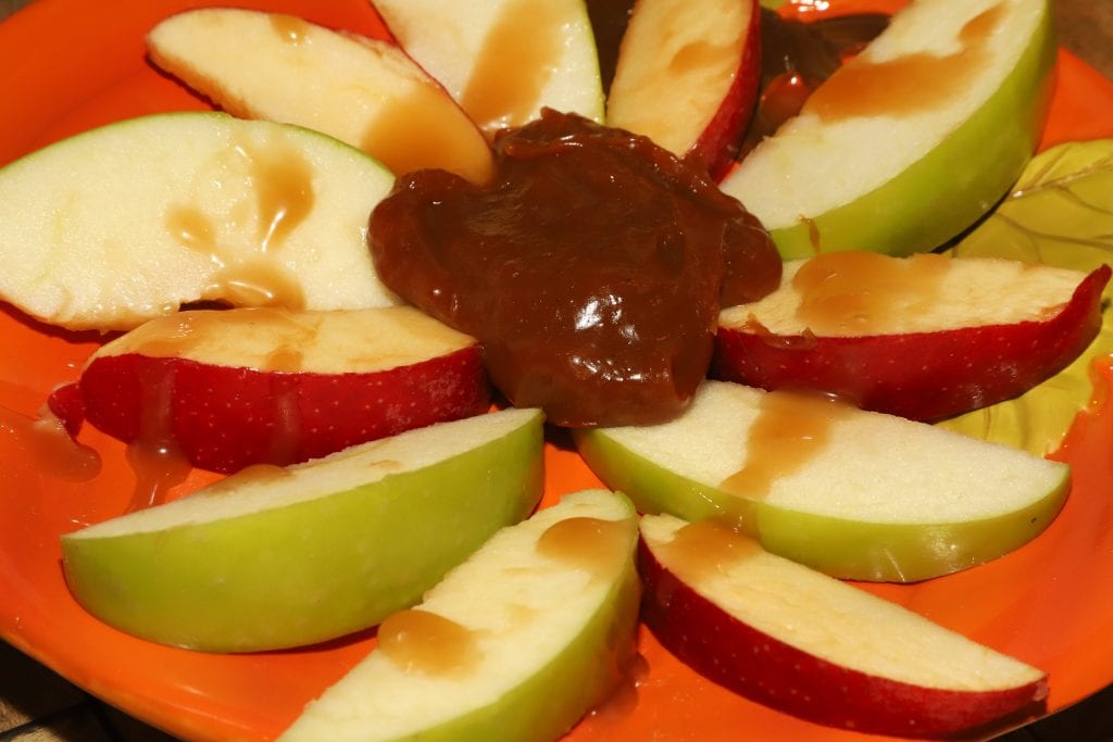 Caramel Apple Blossoms HalloweenTreatsWeek For the Love of Food
