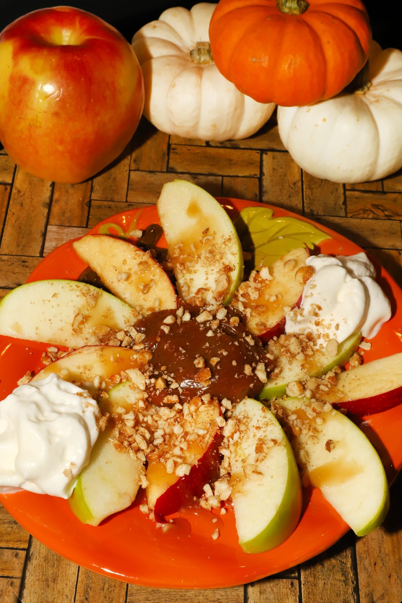 Caramel Apple Blossoms HalloweenTreatsWeek For the Love of Food