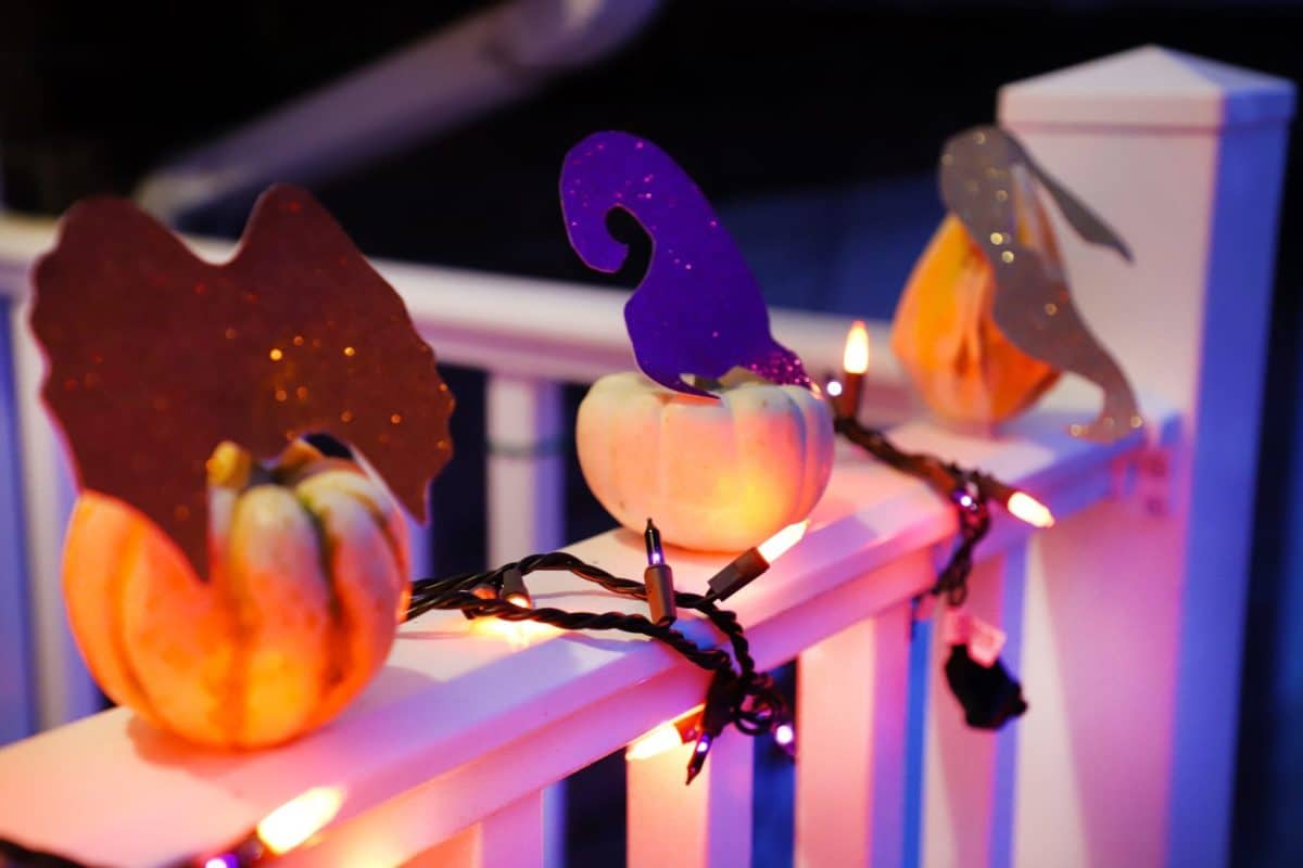 Hocus Pocus Witch Mini Pumpkins Craft - For the Love of Food