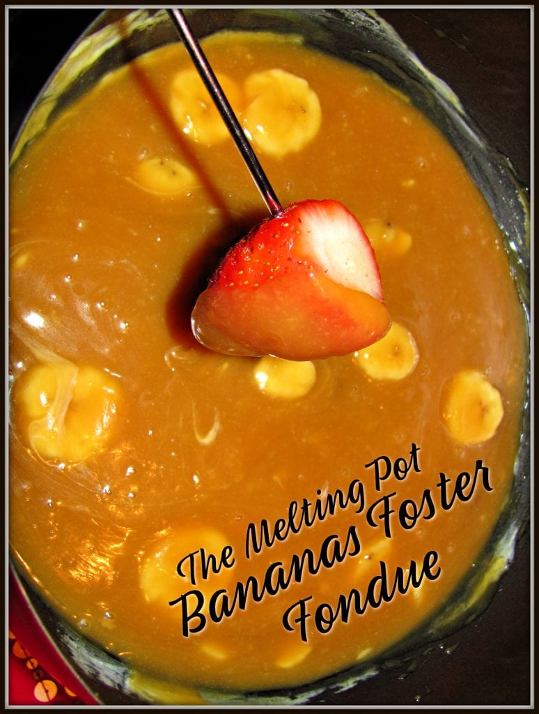 Banana Caramel Fondue