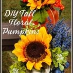 Flower Pumpkin Craft