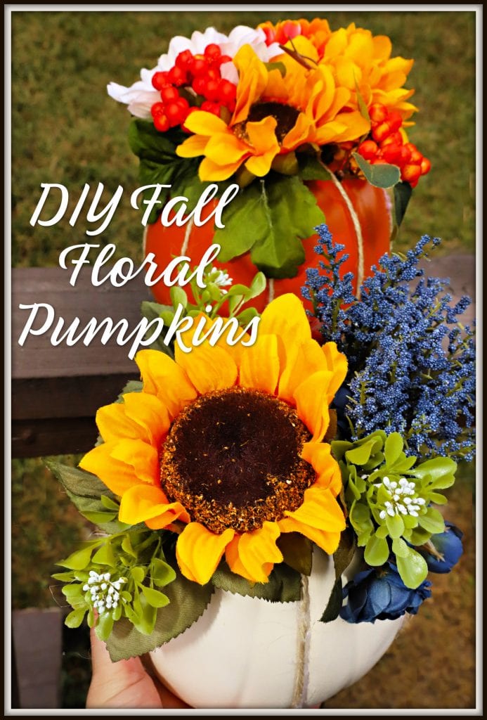 Flower Pumpkin Craft