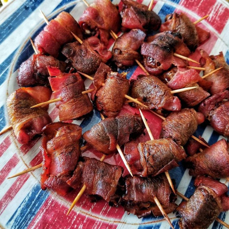 Bacon Wrapped Pistachio Stuffed Dates For the Love of Food