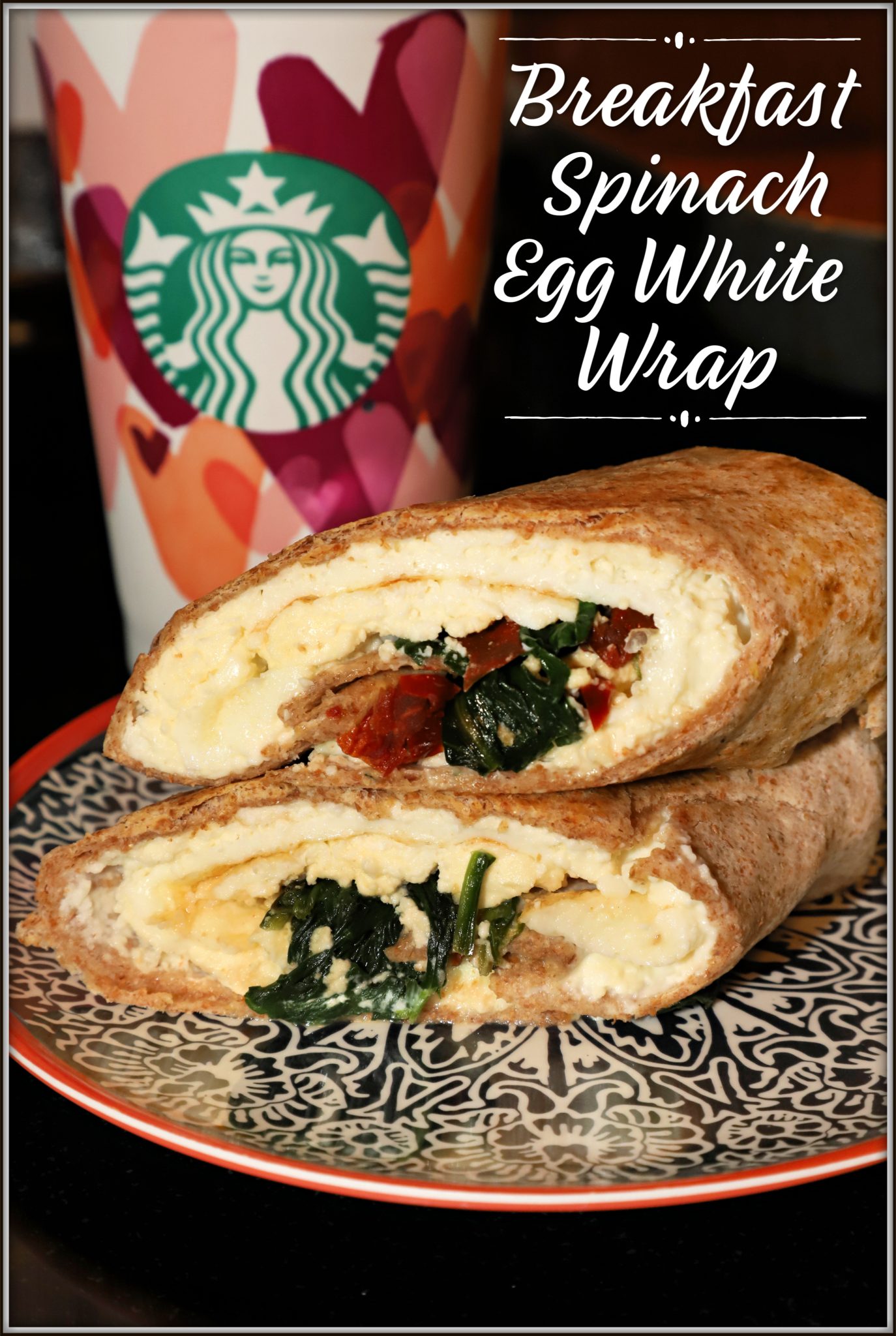 Egg, Spinach and Feta Breakfast Wrap - Eating Bird Food