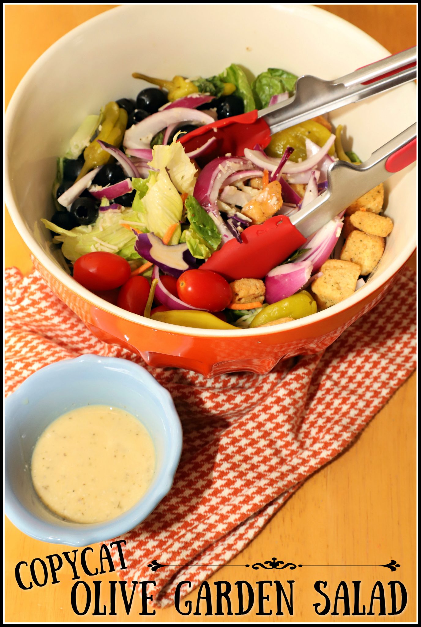 Olive Garden Salad Dressing and Italian Margaritas - For the Love of Food