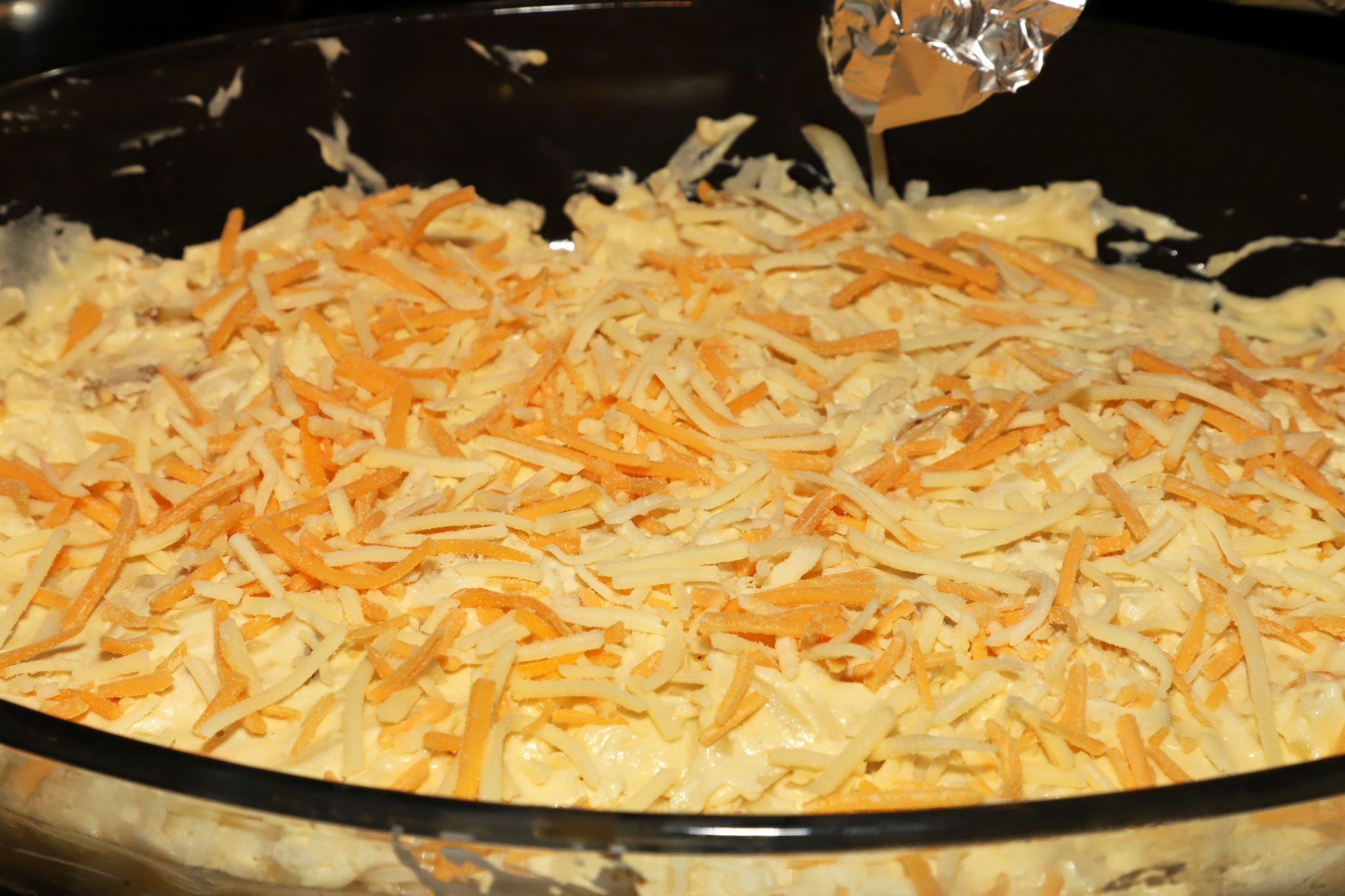 Easy Cheesy Funeral Potatoes For A Crowd - For the Love of Food