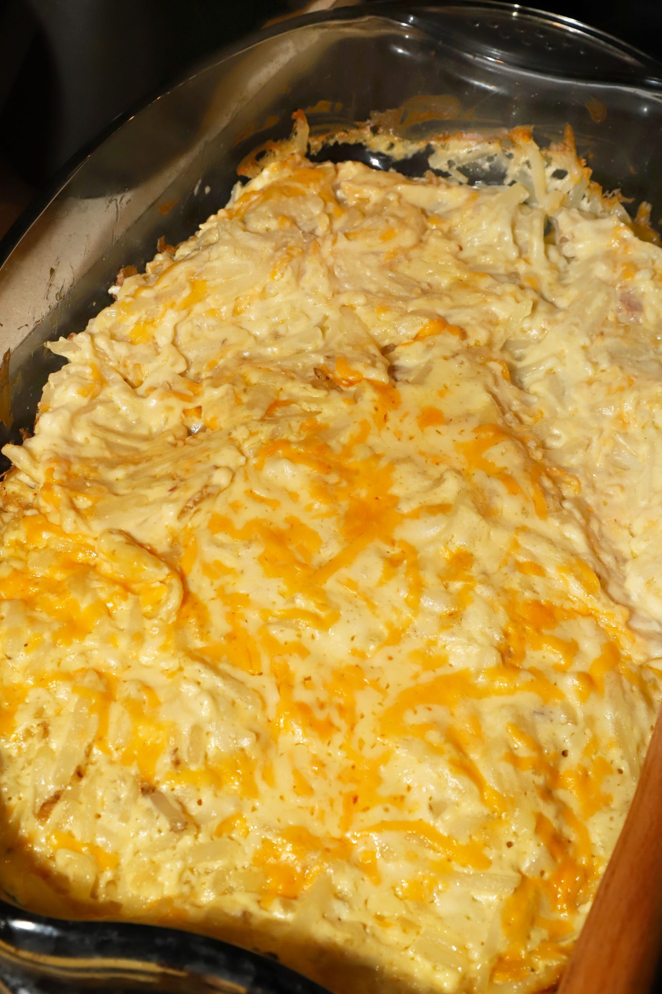 Easy Cheesy Funeral Potatoes For A Crowd For the Love of Food