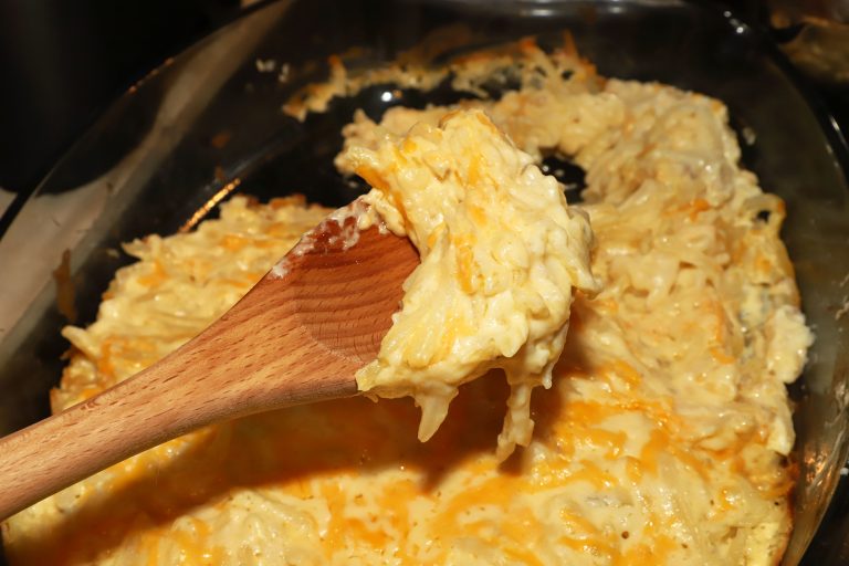Easy Cheesy Funeral Potatoes For A Crowd - For the Love of Food