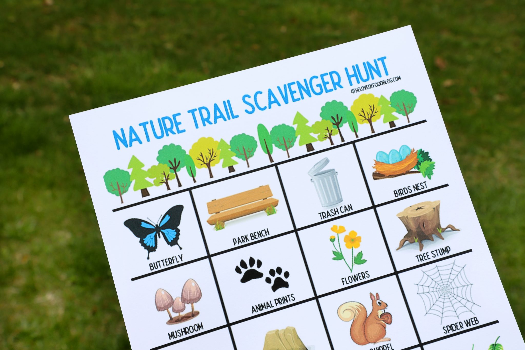 Springtime Nature Trail Scavenger Hunt | Exploring State Parks with ...