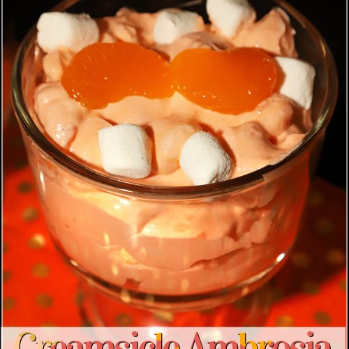 Orange Creamsicle Ambrosia Dessert Salad For the Love of Food