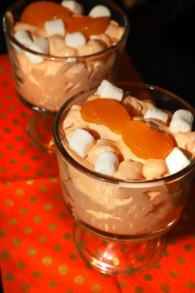 Orange Creamsicle Ambrosia Dessert Salad For the Love of Food