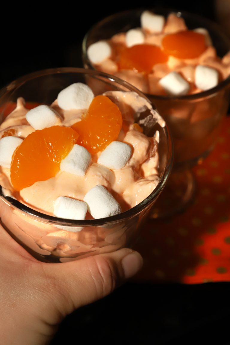 Orange Creamsicle Ambrosia Dessert Salad For the Love of Food