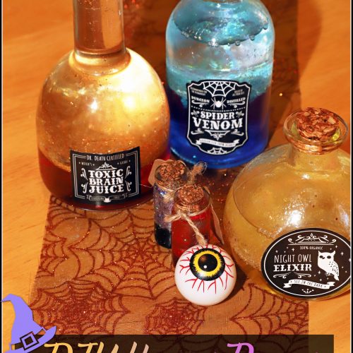 DIY Hocus Pocus Magical Potions - For the Love of Food