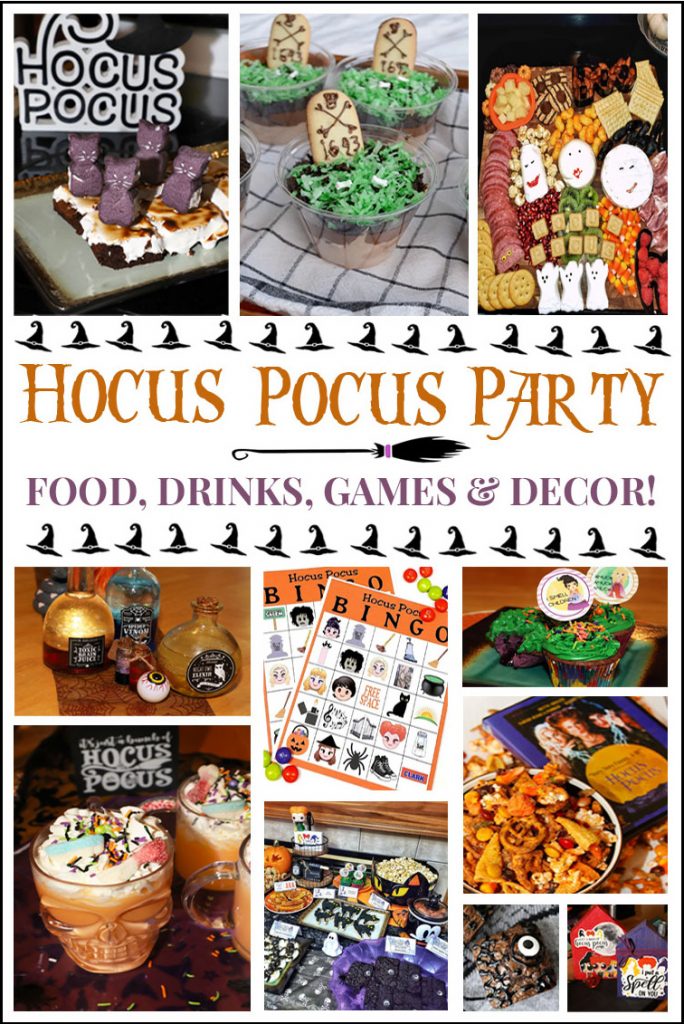 Hocus Pocus Buffet & Party Signs